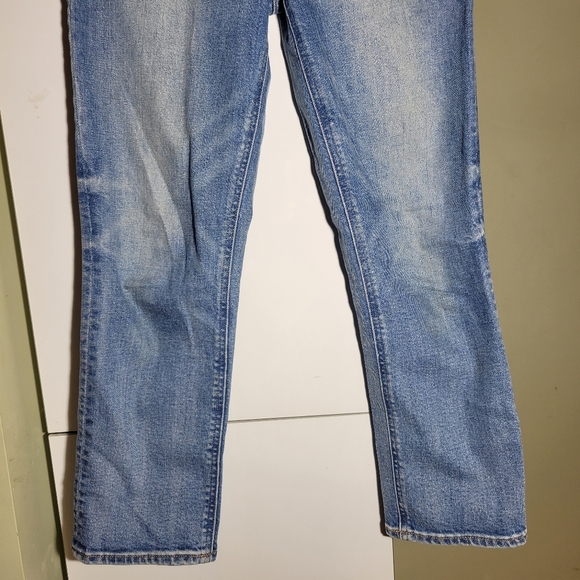 ❤️ 3 for $35 Aritzia denim forum arlo high rise straight leg jeans 26L blue 25 - Picture 4 of 11